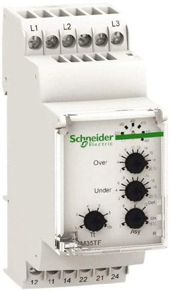 Schneider Electric - 2NO/2NC, 220-480 VAC Control Relay - DIN Rail Mount - Strong Tooling