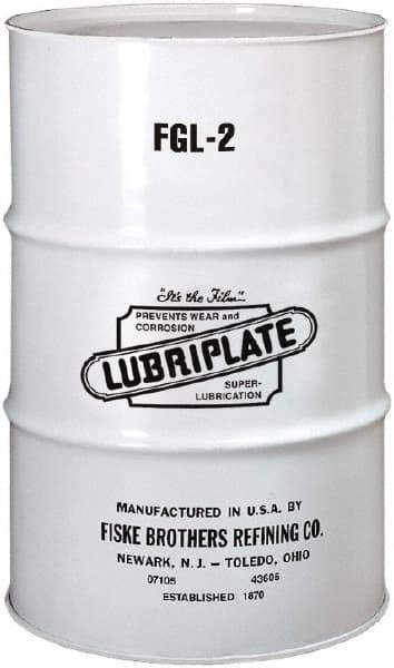 Lubriplate - 400 Lb Drum Aluminum General Purpose Grease - White, Food Grade, 400°F Max Temp, NLGIG 2, - Strong Tooling