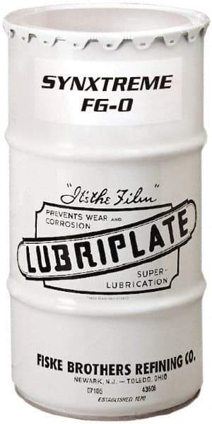 Lubriplate - 120 Lb Drum Calcium Extreme Pressure Grease - Tan, Extreme Pressure, Food Grade & High/Low Temperature, 390°F Max Temp, NLGIG 0, - Strong Tooling