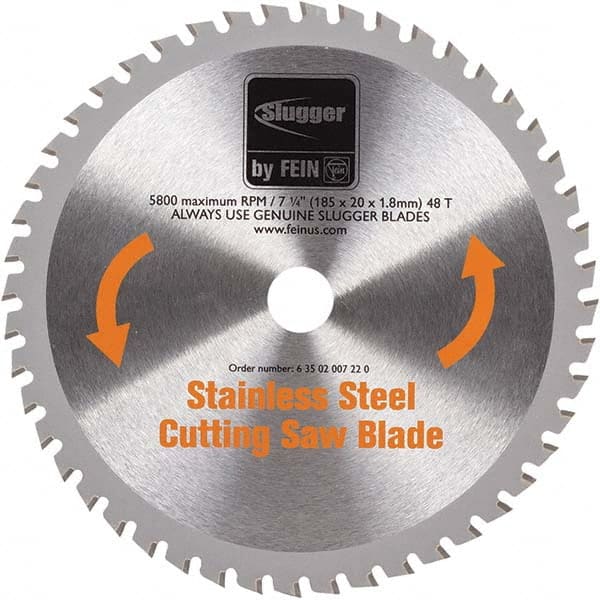 Fein - Wet & Dry-Cut Saw Blades Blade Diameter (Inch): 7-1/4 Blade Material: Carbide-Tipped - Strong Tooling