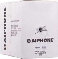 Aiphone - 22 AWG, 2 Wire, 1,000' OAL Shielded Automation & Communication Cable - PVC Insulation, 0.0253" OD - Strong Tooling