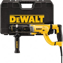 DeWALT - 120 Volt 1-1/8" SDS Chuck Electric Rotary Hammer - 0 to 5,350 BPM, 0 to 1,450 RPM, Reversible, D-Handle - Strong Tooling