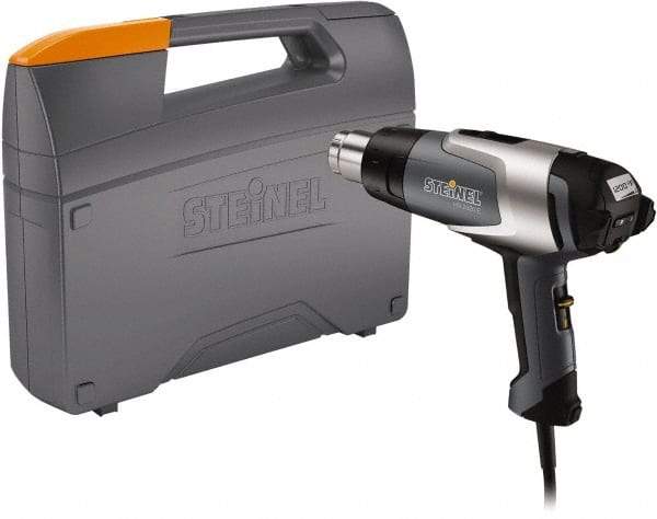 Steinel - 120 to 1,200°F Heat Setting, 4 to 13 CFM Air Flow, Heat Gun - 120 Volts, 13.5 Amps, 1,600 Watts, 6' Cord Length - Strong Tooling