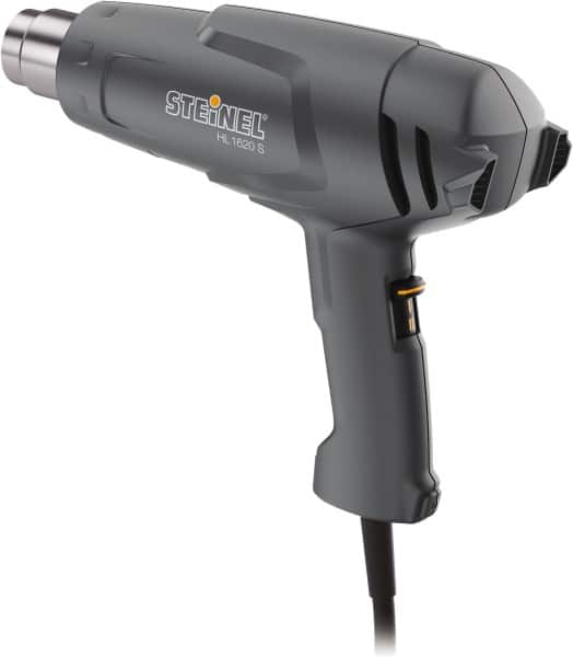 Steinel - 575 to 950°F Heat Setting, 8 to 13 CFM Air Flow, Heat Gun - 120 Volts, 10.9 Amps, 1,300 Watts, 6' Cord Length - Strong Tooling