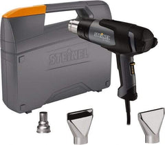 Steinel - 120 to 1,100°F Heat Setting, 4 to 13 CFM Air Flow, Heat Gun Kit - 120 Volts, 12 Amps, 1,400 Watts, 6' Cord Length - Strong Tooling