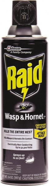 Raid - Pack of (12) 14-oz Aerosol Cans Bee, Hornet, Yellow Jacket, Mud Dauber & Paper Wasp Killer - Strong Tooling