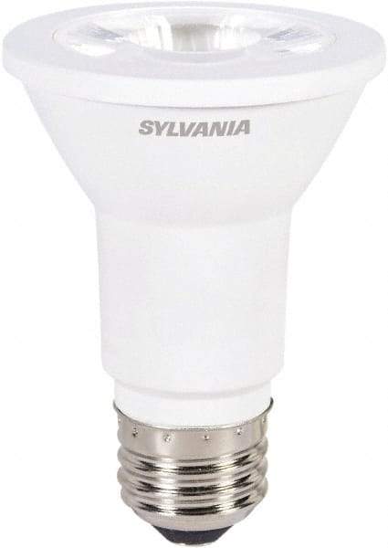 SYLVANIA - 6 Watt LED Flood/Spot Medium Screw Lamp - 3,000°K Color Temp, 425 Lumens, Shatter Resistant, PAR20, 25,000 hr Avg Life - Strong Tooling