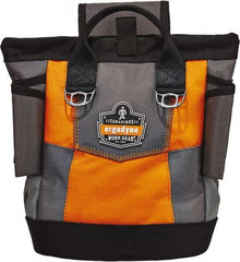 Ergodyne - General Purpose Holster with 1 Pocket - Ballistic Polyester, Orange, 11-1/2" Wide x 10" High x 6" Deep - Strong Tooling