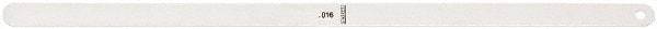 Starrett - Feeler Gages   Thickness (Decimal Inch): 0.0160    Leaf Length (Inch): 12 - Strong Tooling