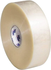 Tape Logic - 3" x 1,000 Yd Clear Hot Melt Adhesive Packaging Tape - Polypropylene Film Backing, 1.9 mil Thick, 22 Lb Tensile Strength - Strong Tooling