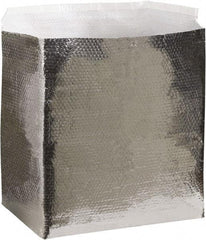 Made in USA - 14" Long x 10" Wide x 10" High x 3/16" Thick Box Liner - Silver, Case - Strong Tooling