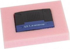 Made in USA - 24" Long x 24" Wide, Antistatic Pick & Pack Foam - Pink, Standard Grade - Strong Tooling