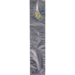 Made in USA - 30" Long x 6" Wide, 3.1 mil Thick, Open Top Static Shield Bag - Transparent, Metal-In, Standard Grade - Strong Tooling