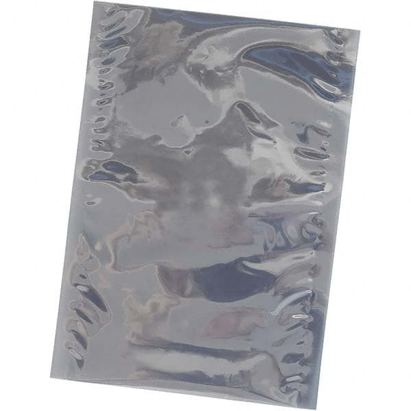 Made in USA - 12" Long x 8" Wide, 3 mil Thick, Open Top Open End Static Protection Bag - Transparent, Standard Grade - Strong Tooling