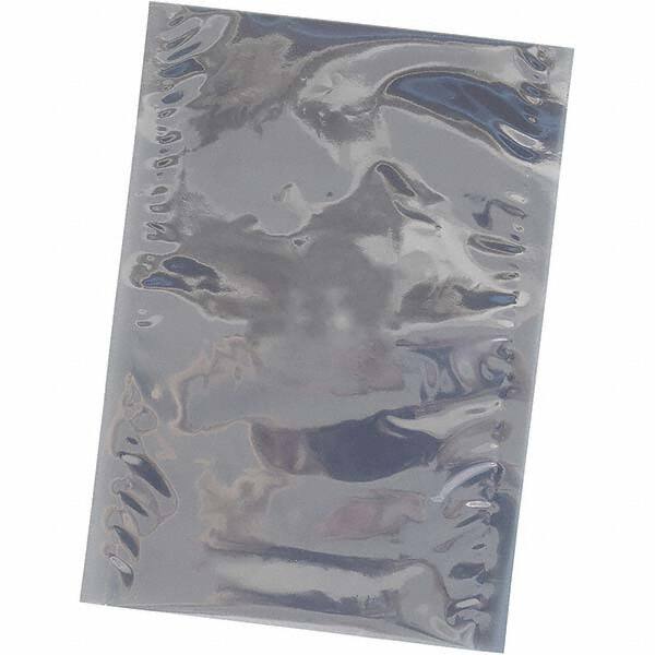 Made in USA - 10" Long x 8" Wide, 3 mil Thick, Open Top Open End Static Protection Bag - Transparent, Standard Grade - Strong Tooling