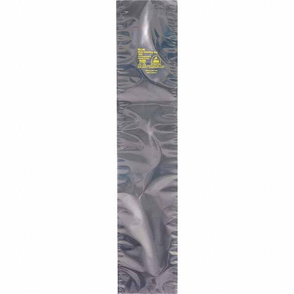 Made in USA - 25" Long x 12" Wide, 3.1 mil Thick, Open Top Static Shield Bag - Transparent, Metal-In, Standard Grade - Strong Tooling