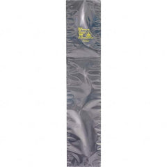 Made in USA - 30" Long x 10" Wide, 3.1 mil Thick, Open Top Static Shield Bag - Transparent, Metal-In, Standard Grade - Strong Tooling