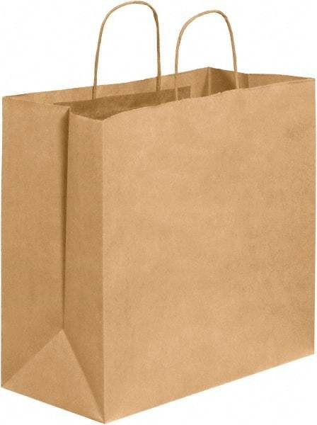 Made in USA - Kraft Grocery Bag - 13 x 7 x 13, Kraft - Strong Tooling