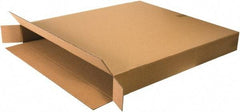 Made in USA - 8" Wide x 40" Long x 50" High Rectangle Corrugated Shipping Box - 1 Wall, Kraft (Color), 95 Lb Capacity - Strong Tooling