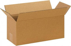 Made in USA - 6" Wide x 14" Long x 6" High Rectangle Corrugated Shipping Box - 1 Wall, Kraft (Color), 65 Lb Capacity - Strong Tooling