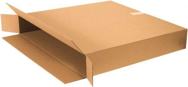 Made in USA - 6" Wide x 40" Long x 40" High Rectangle Corrugated Shipping Box - 1 Wall, Kraft (Color), 95 Lb Capacity - Strong Tooling