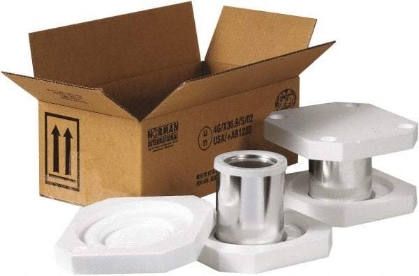 Made in USA - 10-1/4" Long x 5-1/8" Wide x 6-3/16" High Shipper Kit - Each - Strong Tooling