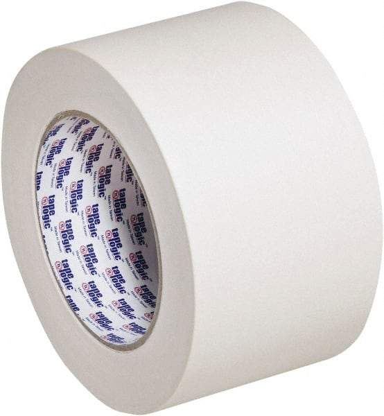 Tape Logic - 3" Wide x 60 Yd Long Tan Crepe Paper Masking Tape - 6.1 mil Thick - Strong Tooling