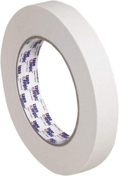 Tape Logic - 3/4" Wide x 60 Yd Long Tan Crepe Paper Masking Tape - 5.6 mil Thick - Strong Tooling