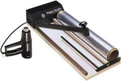 Made in USA - 13" Wide, Portable Shrink Wrap System - Contains Bar Sealer, Variable Temp Heat Gun, 12"x100 Roll of 75 Gauge PVC Shink Film, 1 Super Sealer Service Kit - Strong Tooling