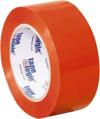 Tape Logic - 2" x 110 Yd Orange Acrylic Adhesive Packaging Tape - Polypropylene Film Backing, 2.2 mil Thick, 21.4 Lb Tensile Strength - Strong Tooling