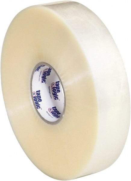 Tape Logic - 2" x 1,000 Yd Clear Hot Melt Adhesive Packaging Tape - Polypropylene Film Backing, 1.6 mil Thick, 26 Lb Tensile Strength - Strong Tooling