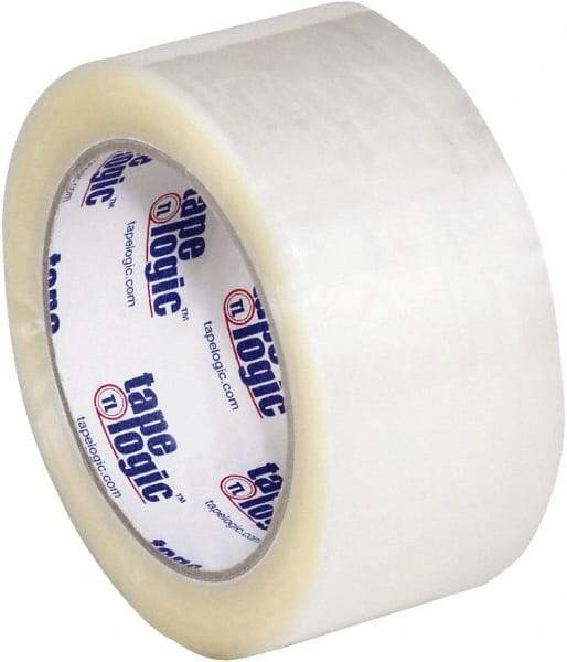 Tape Logic - 2" x 110 Yd Clear Hot Melt Adhesive Packaging Tape - Polypropylene Film Backing, 2.2 mil Thick - Strong Tooling