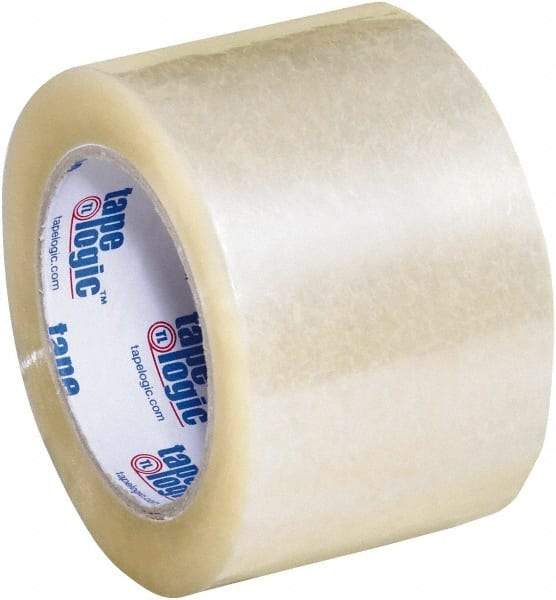 Tape Logic - 3" x 110 Yd Clear Acrylic Adhesive Packaging Tape - Polypropylene Film Backing, 2.2 mil Thick, 21.4 Lb Tensile Strength - Strong Tooling