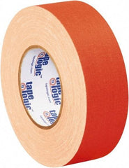 Tape Logic - 2" x 50 Yds Fluorescent Orange Gaffers Tape - 11 mil, Rubber Adhesive - Strong Tooling