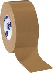 Tape Logic - 3" x 60 Yds Brown Duct Tape - 10 mil, Rubber Adhesive - Strong Tooling