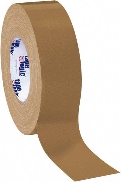 Tape Logic - 2" x 60 Yds Brown Duct Tape - 10 mil, Rubber Adhesive - Strong Tooling