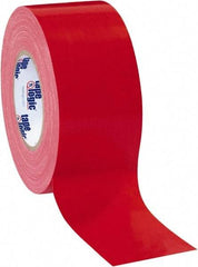 Tape Logic - 3" x 60 Yds Red Duct Tape - 10 mil, Rubber Adhesive - Strong Tooling