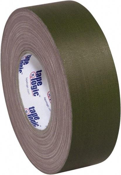 Tape Logic - 2" x 60 Yds Olive Green Gaffers Tape - 11 mil, Rubber Adhesive - Strong Tooling