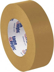 Tape Logic - 1-1/2" x 60 Yd Brown Rubber Adhesive Packaging Tape - Paper Backing, 7 mil Thick - Strong Tooling