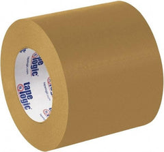 Tape Logic - 4" x 60 Yd Brown Rubber Adhesive Packaging Tape - Paper Backing, 7 mil Thick - Strong Tooling