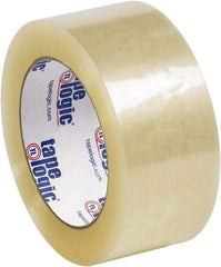 Tape Logic - 2" x 55 Yd Clear Acrylic Adhesive Packaging Tape - Polypropylene Film Backing, 3.1 mil Thick - Strong Tooling