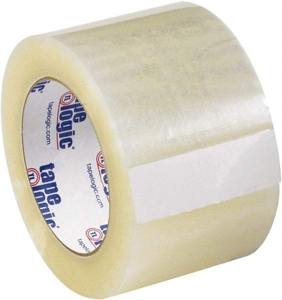 Tape Logic - 3" x 110 Yd Clear Acrylic Adhesive Packaging Tape - Polypropylene Film Backing, 2.6 mil Thick - Strong Tooling