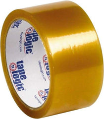 Tape Logic - 2" x 55 Yd Clear Rubber Adhesive Packaging Tape - PVC Film Backing, 2.1 mil Thick, 25 Lb Tensile Strength - Strong Tooling