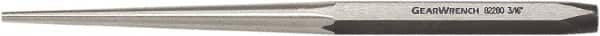 GearWrench - 5/32" Long Taper Punch - 8-1/2" OAL, Alloy Steel - Strong Tooling