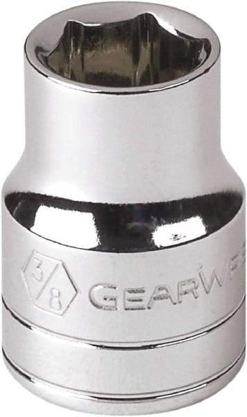 GearWrench - 5/32", 1/4" Drive, Standard Hand Socket - 6 Points, 1" OAL, Alloy Steel, Chrome Finish - Strong Tooling