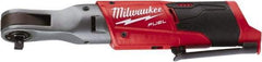 Milwaukee Tool - 3/8" Drive 12 Volt Pistol Grip Cordless Impact Wrench & Ratchet - 200 RPM, 55 Ft/Lb Torque, Lithium-Ion Batteries Not Included - Strong Tooling