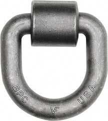 Buyers Products - Steel D-Ring with Integral Bracket - 5" Long, Gray, For Use with Cargo Control - Strong Tooling