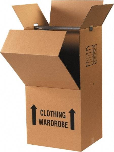 Made in USA - Moving & Box Kits Kit Type: Wardrobe Box Number of Boxes: 3 - Strong Tooling