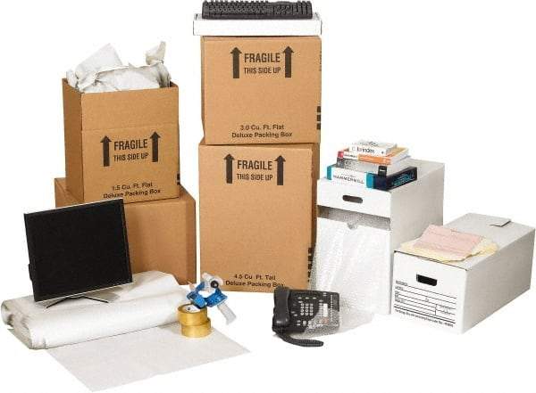 Made in USA - Moving & Box Kits Kit Type: Office Moving Kit Number of Boxes: 37 - Strong Tooling