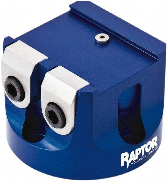 Raptor Workholding - 1-1/2" Jaw Width, 2" High Dovetail Vise - For Use with 4 & 5 Axis Workholding Systems - Strong Tooling